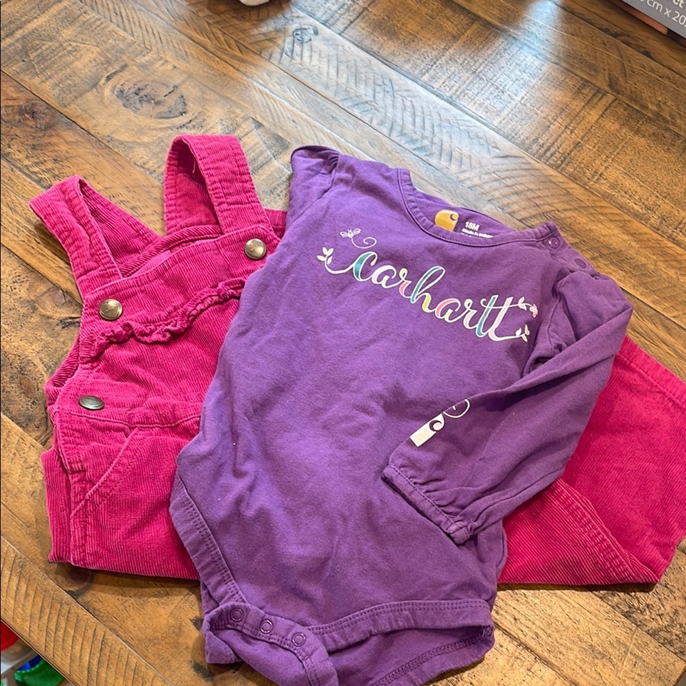 Carhartt Pink Overalls Bundle